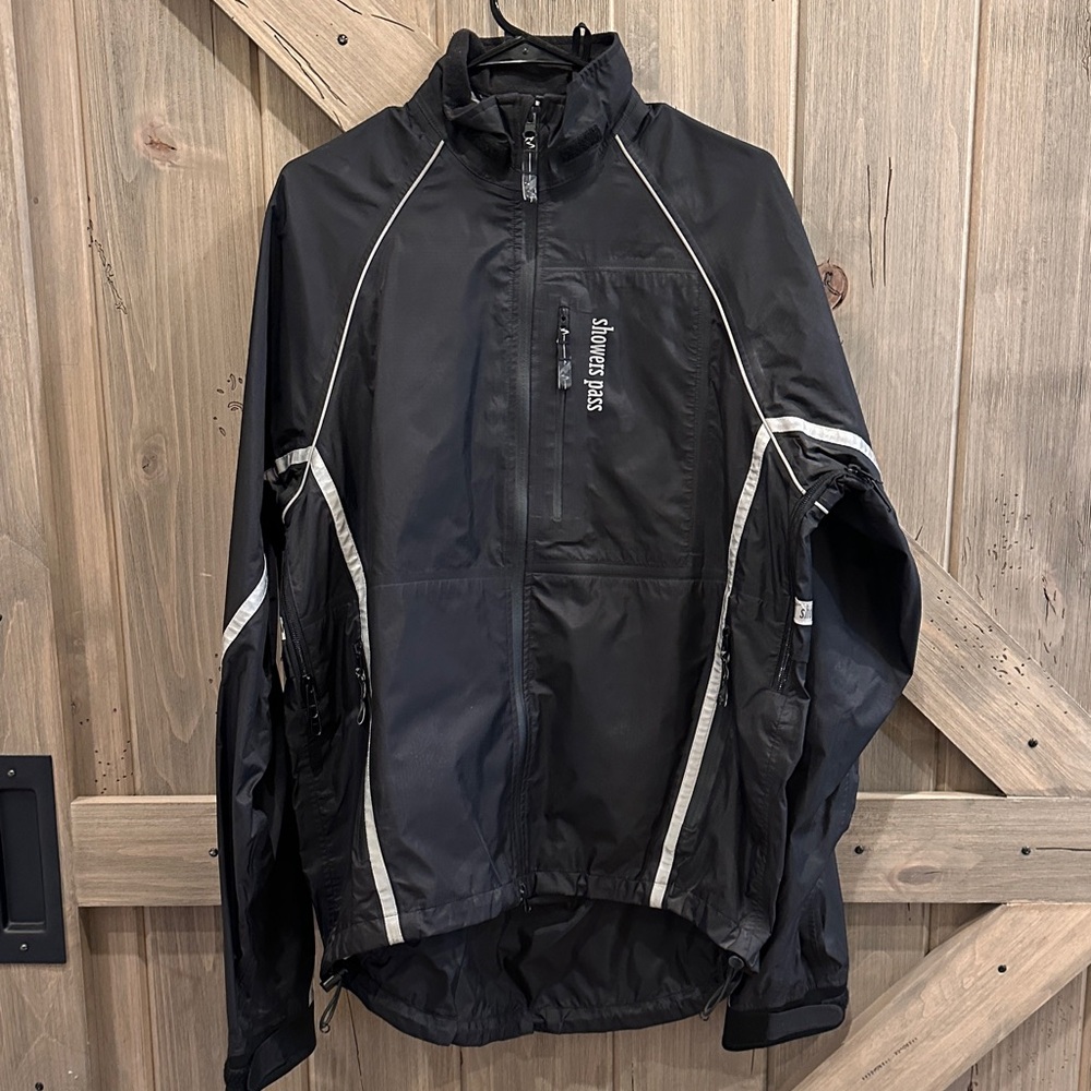 Men's Black Performance Jacket by Showers Pass